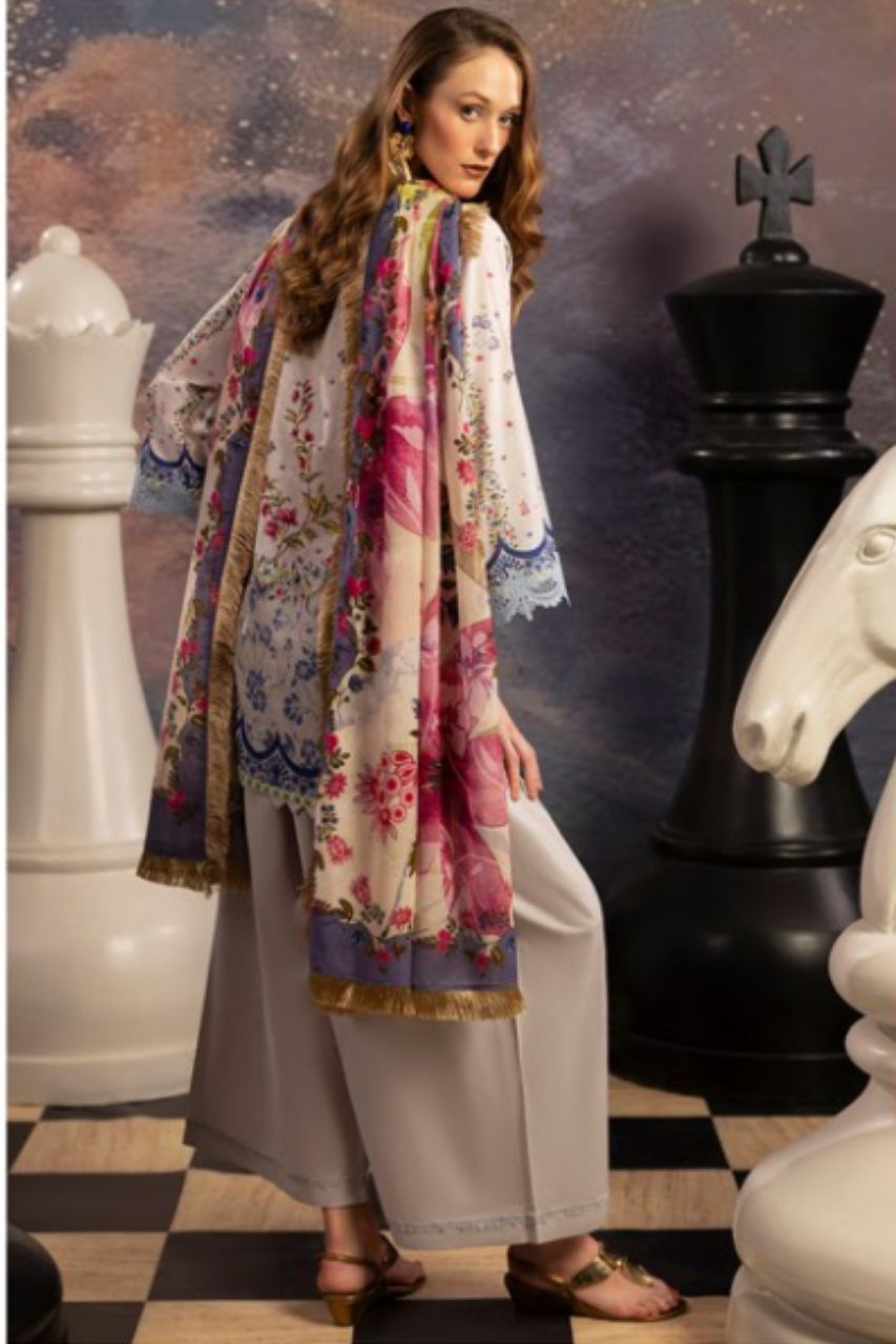 Dill Buro By Paltar Premium Printed Lawn-3PC