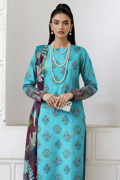 Afreen By Lala Digital Printed Airjet Lawn 3PC
