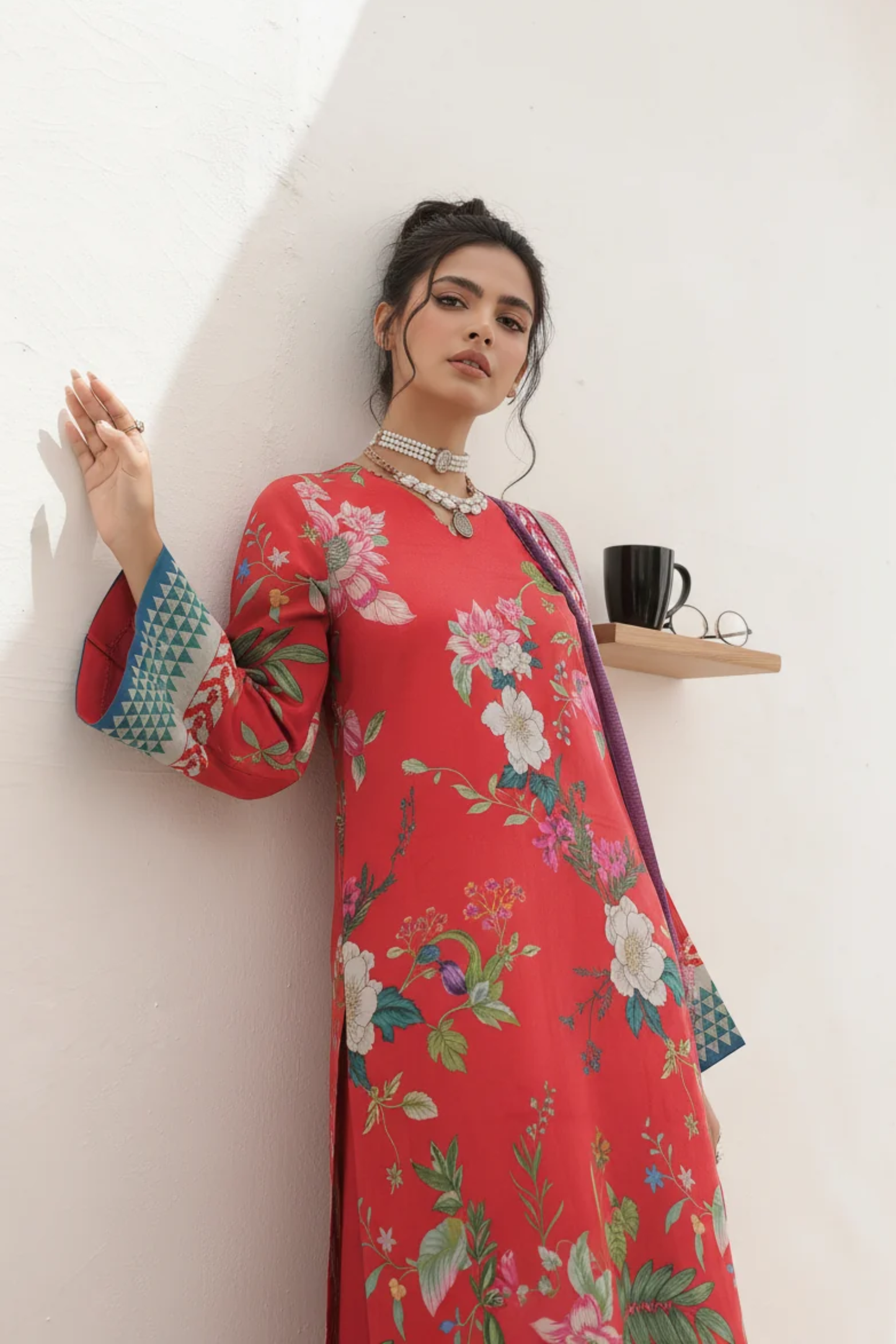 Afreen By Lala Digital Printed Airjet Lawn 3PC