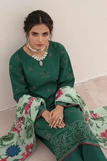 Afreen By Lala Digital Printed Airjet Lawn 3PC