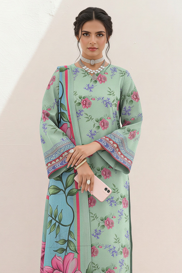 Afreen By Lala Digital Printed Airjet Lawn 3PC