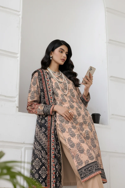 Afreen By Lala Digital Printed Airjet Lawn 3PC