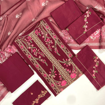 Maria B Embroidered Lawn 3PC