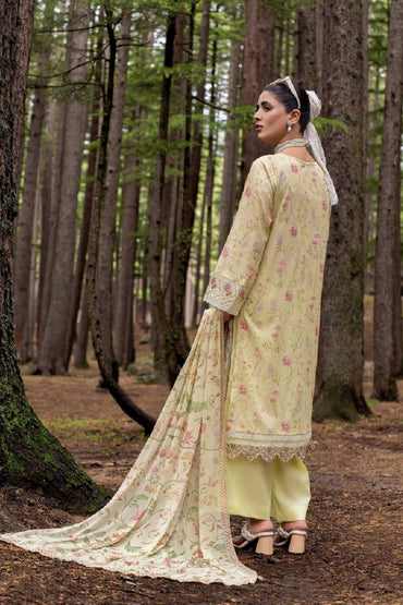 Nura By Shanaya Digital & Emb Lawn Collection 3PC