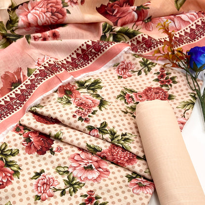 Mashaim Digital Printed Khaddar 3PC