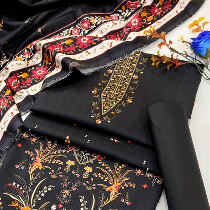 Anaya Digital Printed Cotry Khaddar 3PC