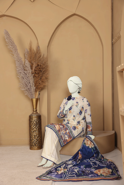 Imsha By Murashe Digital Printed Doria Lawn 3PC