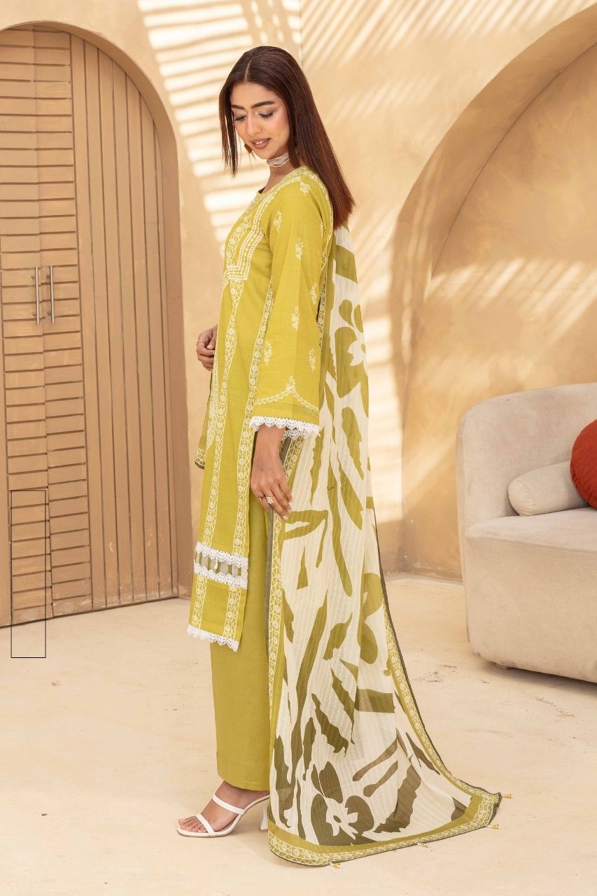 Fabiha By Feroza Digital Printed Lawn 3PC