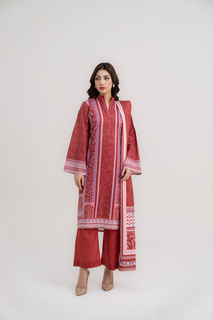 Sarah By Shanaya Premium Printed Lawn 3PC