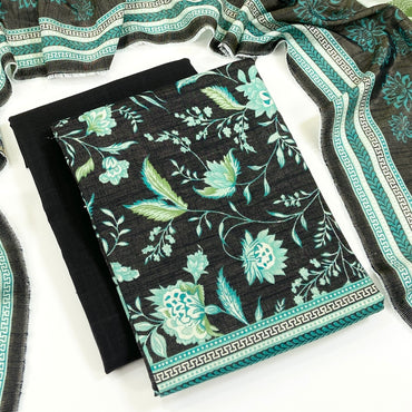 Anaya Noor Printed Chamki Khaddar 3PC