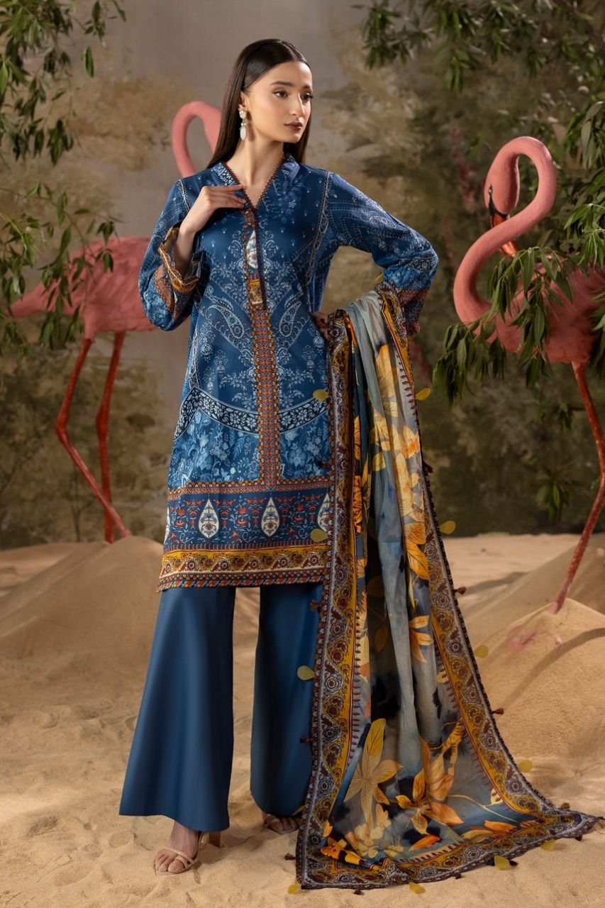 Naghma By Paltar Premium Printed Lawn 3PC