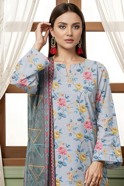 Seerat By Tawakkal Digital Printed & Emb Lawn 3PC