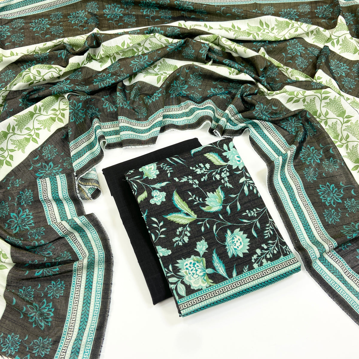 Anaya Noor Printed Chamki Khaddar 3PC