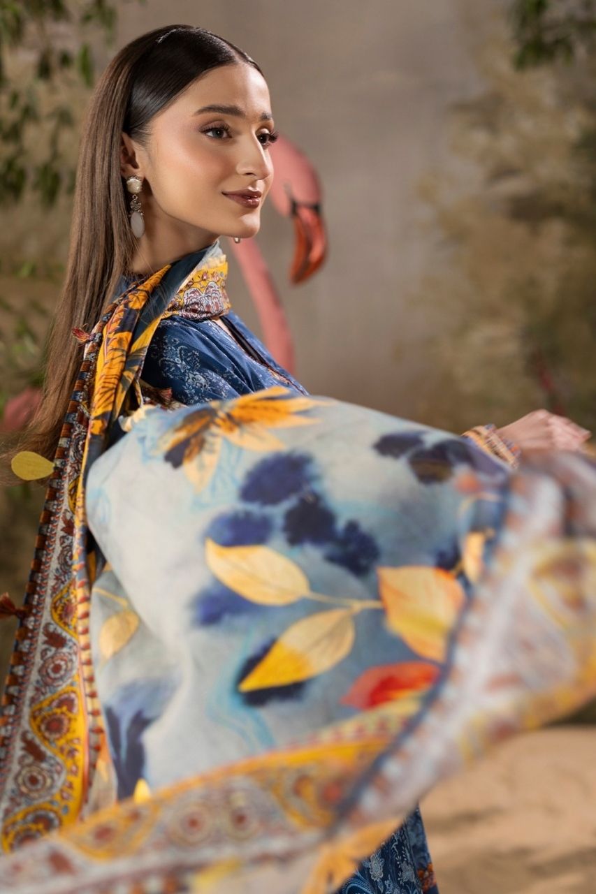 Naghma By Paltar Premium Printed Lawn 3PC