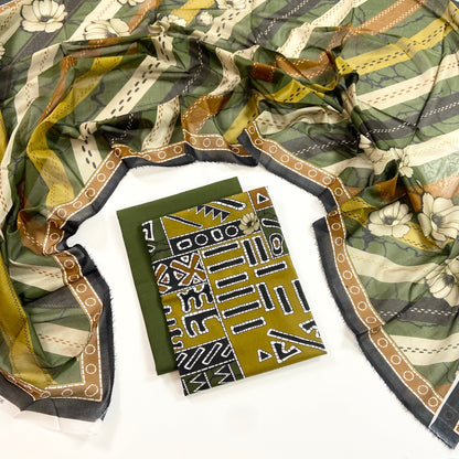 Ladly By Sonu Ali Digital Printed Lawn 3PC