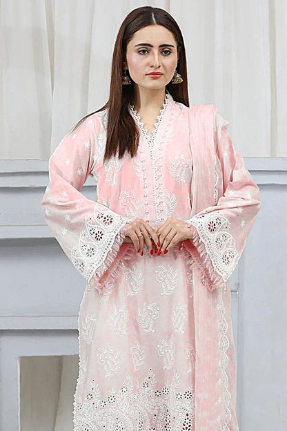 Zarmeen & Emaan Premium Emb Lawn 3PC