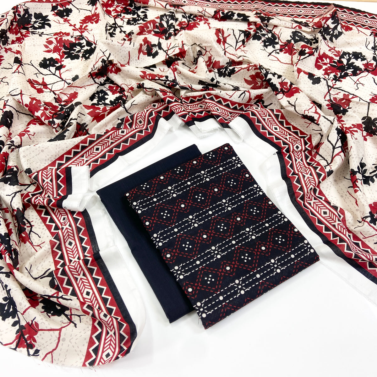 Zesh Digital Printed Khaddar 3PC