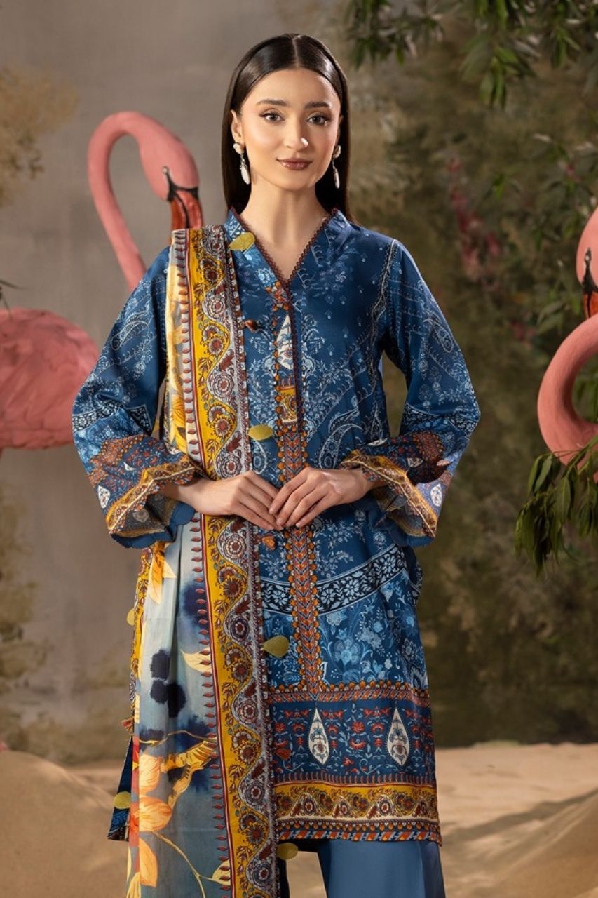 Naghma By Paltar Premium Printed Lawn 3PC