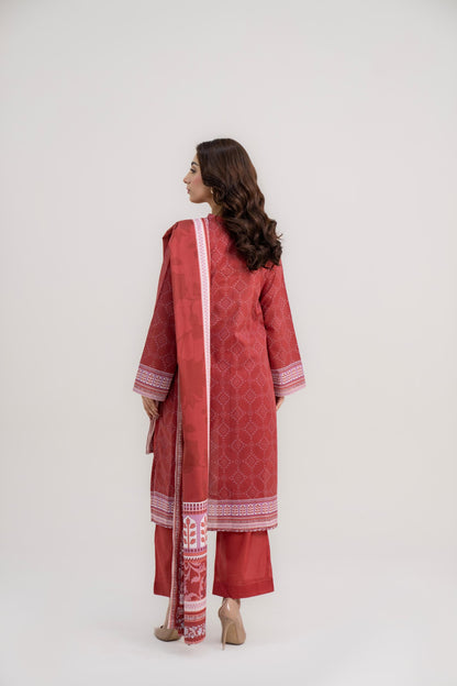 Sarah By Shanaya Premium Printed Lawn 3PC