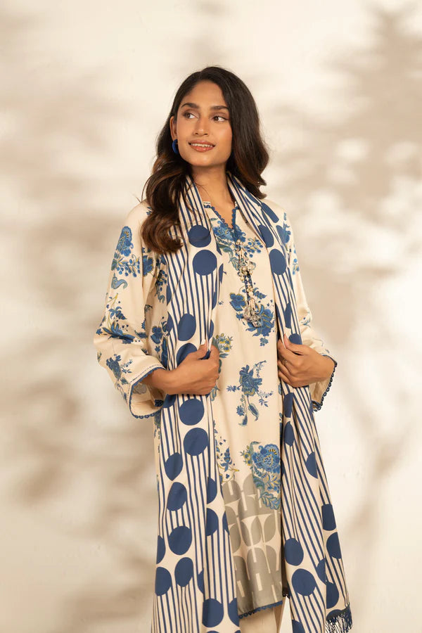 Fall By Alkaram Digital Printed Lawn 3PC