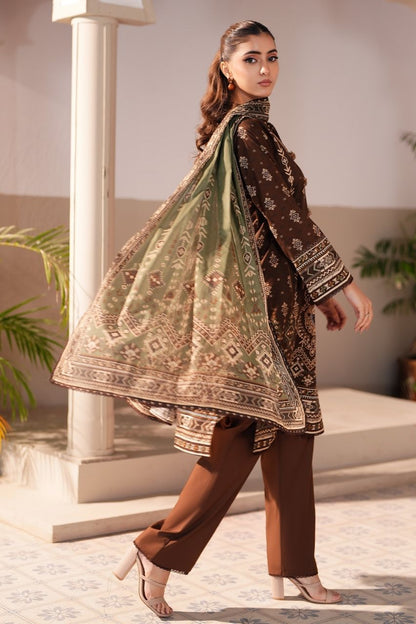Jacquard By Regalia Digital Printed Lawn 3PC