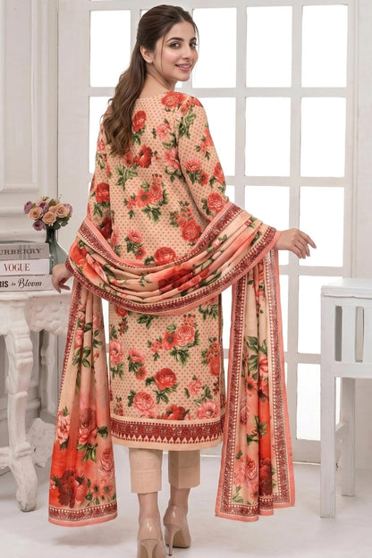 Mashaim Digital Printed Khaddar 3PC
