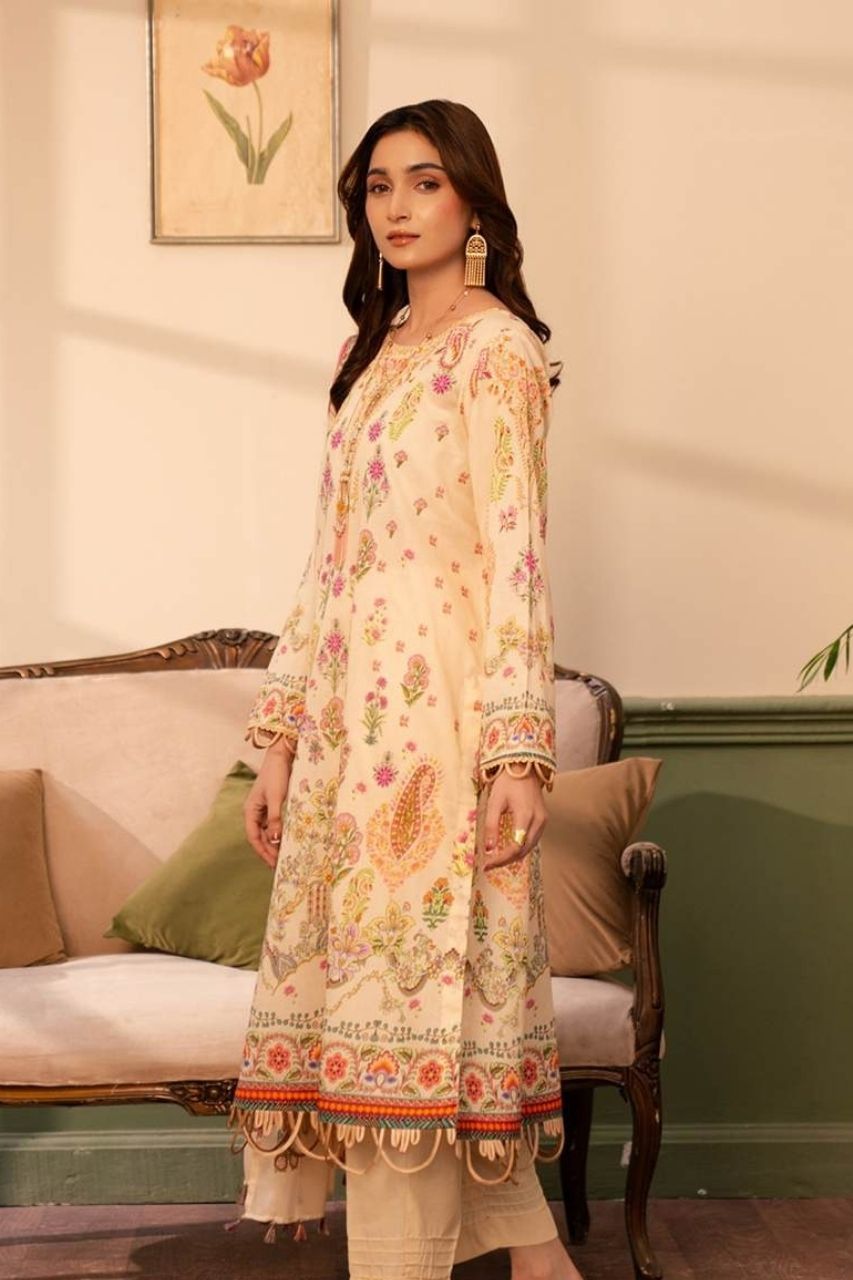 Raiha Premium Printed Lawn 3PC