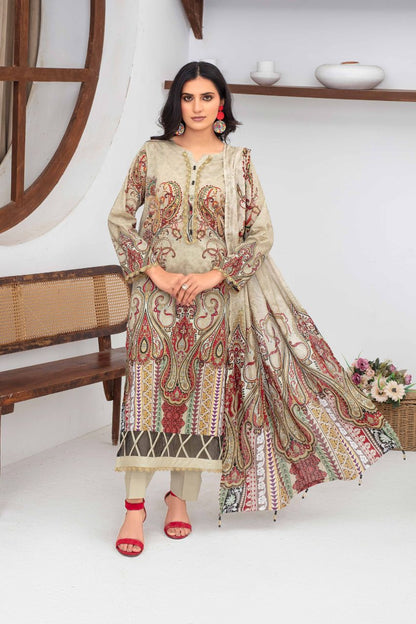 Fabiha By Feroza Digital Printed Lawn 3PC