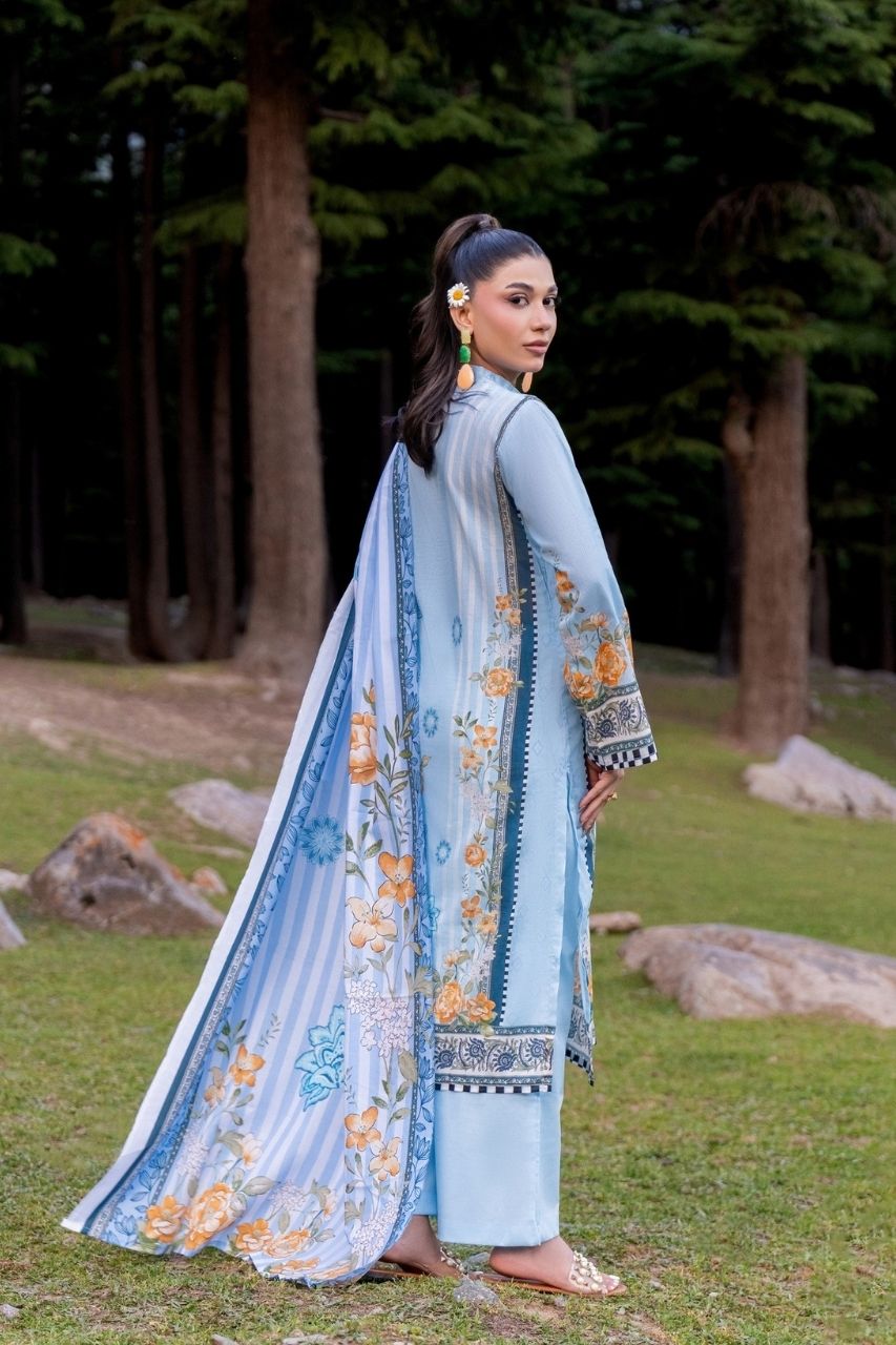 Riwayat By Shanaya Digital Printed Lawn 3PC