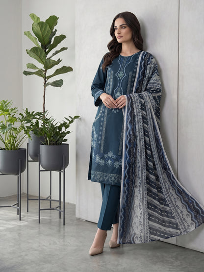 Lakhany Fully Embroidered Lawn 3PC
