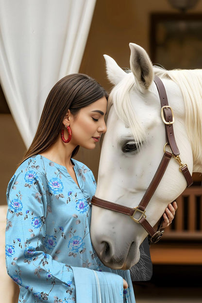 Muskan By Tawakkal Digital Embroidered Lawn 3PC