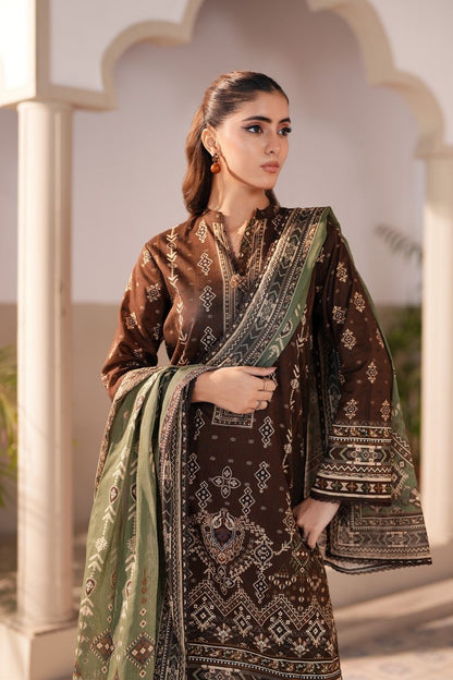 Jacquard By Regalia Digital Printed Lawn 3PC