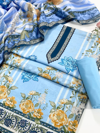 Riwayat By Shanaya Digital Printed Lawn 3PC