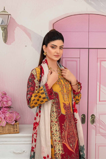 Fabiha By Feroza Digital Printed Lawn 3PC