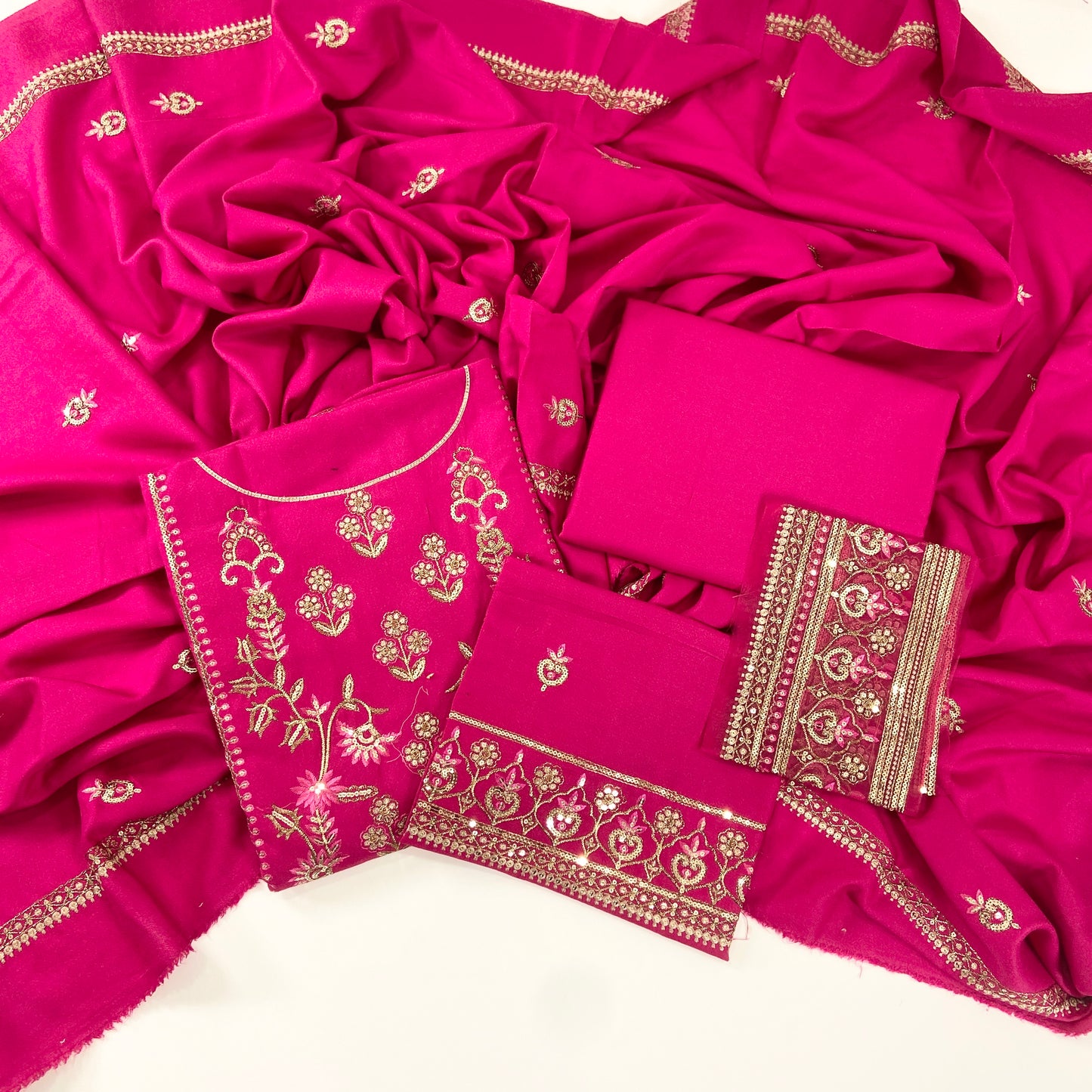 Asim Jofa Luxury Emb Dhanak Marina 3PC