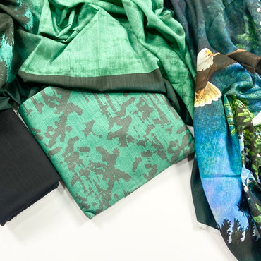 Popular Printed Khaddar 3PC