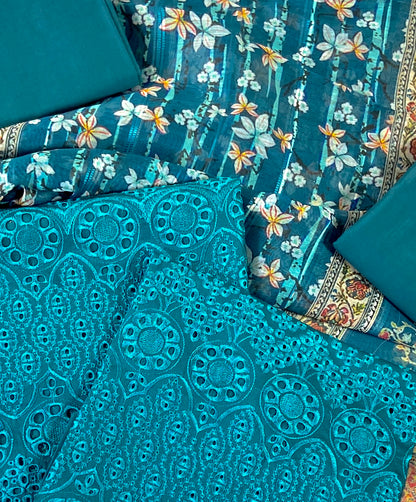 Chikenkari Anaya Noor Lawn 3-PC
