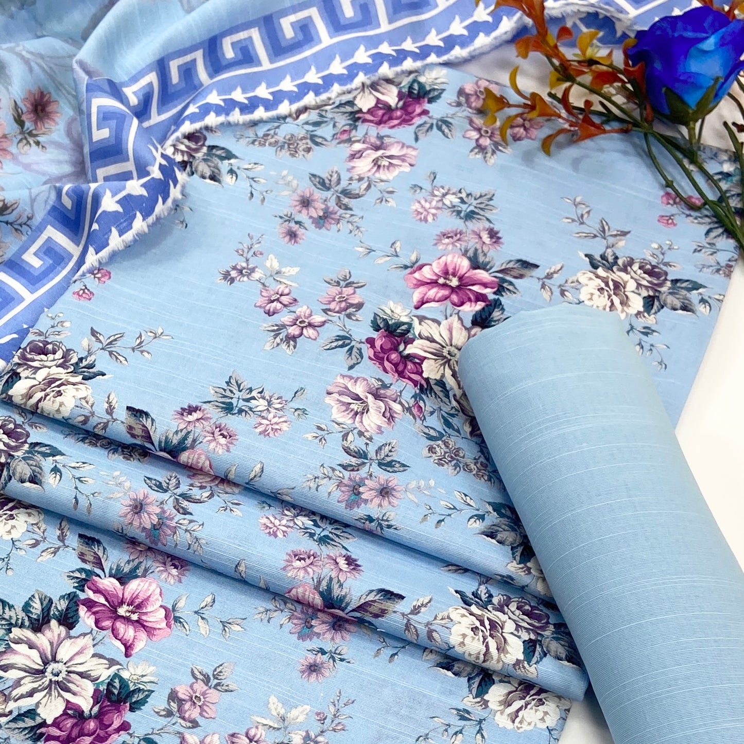 Mashaim Digital Printed Khaddar 3PC
