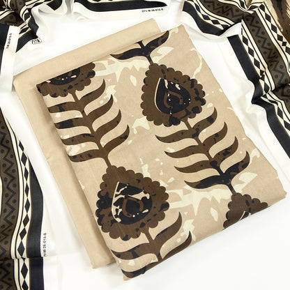 Zesh Digital Printed Linen Viscose 3PC