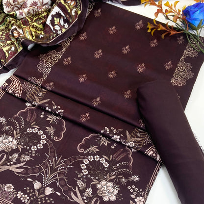 Malhaar Digital Printed Linen 3PC