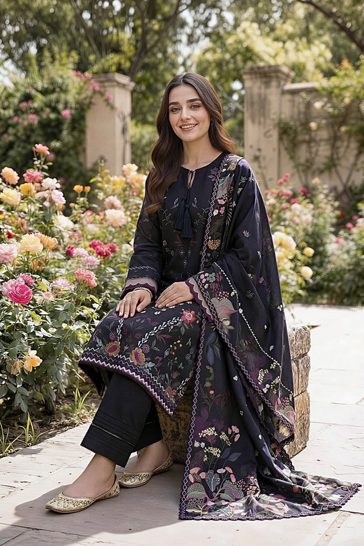 Zync By Florent Digital Printed Lawn 3PC