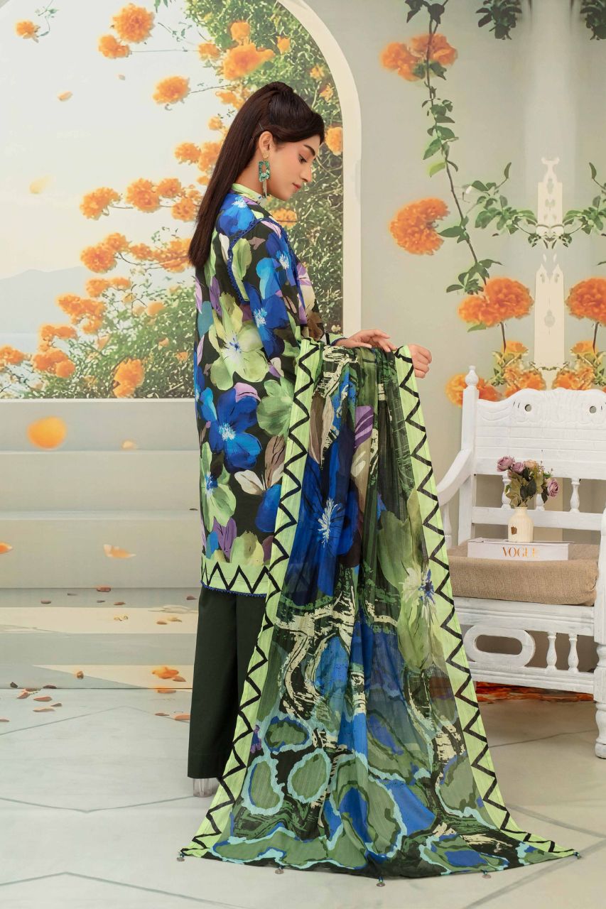Fabiha By Feroza Digital Printed Lawn 3PC