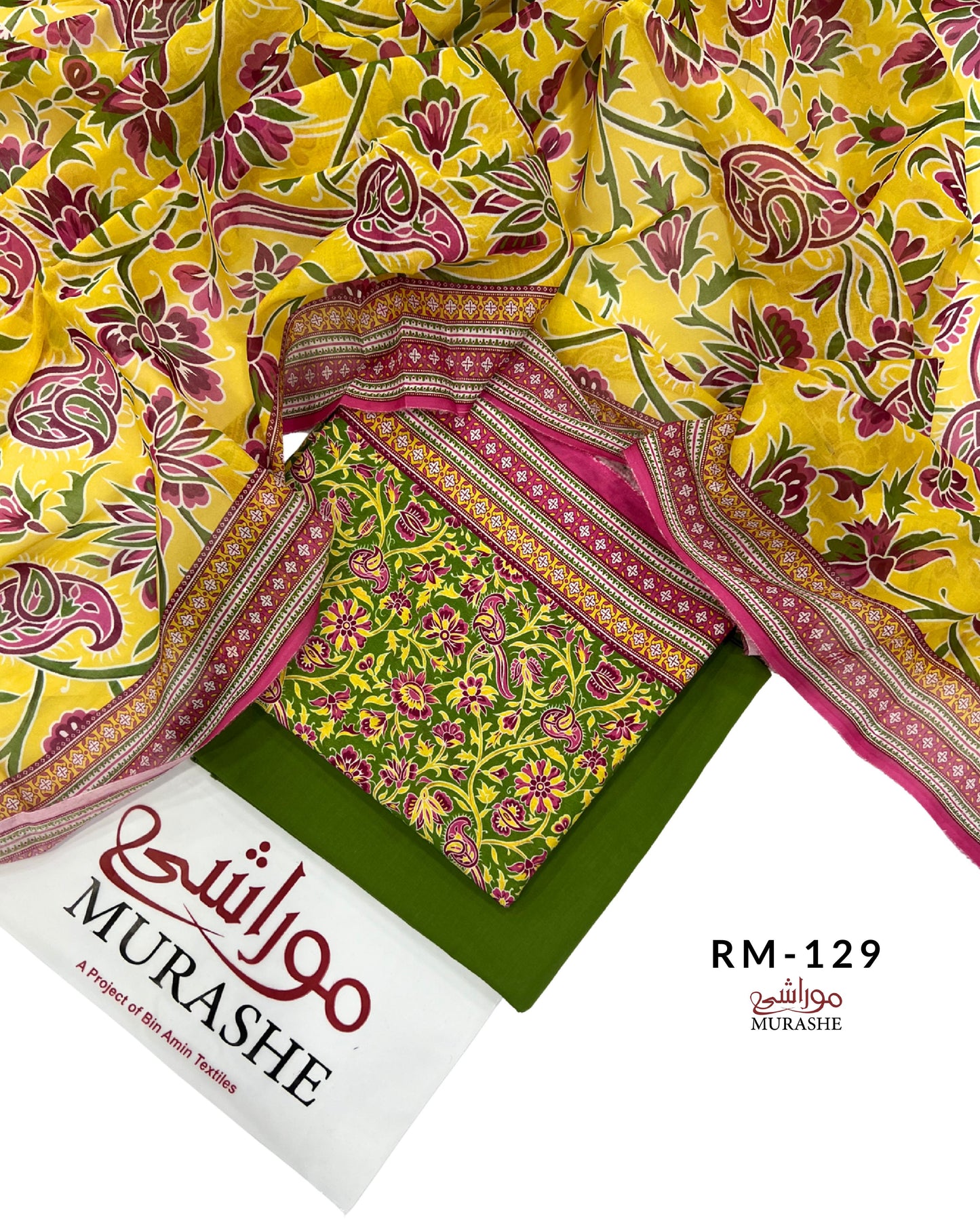 Rijja By Murashe Digital Printed Lawn 3PC
