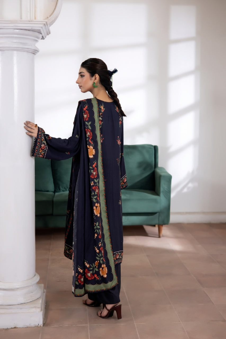 Zareen By Shanaya Digital Printed Viscose 3PC