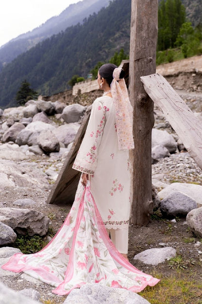 Nura By Shanaya Digital & Emb Lawn Collection 3PC