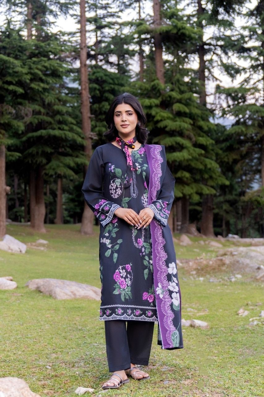Riwayat By Shanaya Digital Printed Lawn 3PC