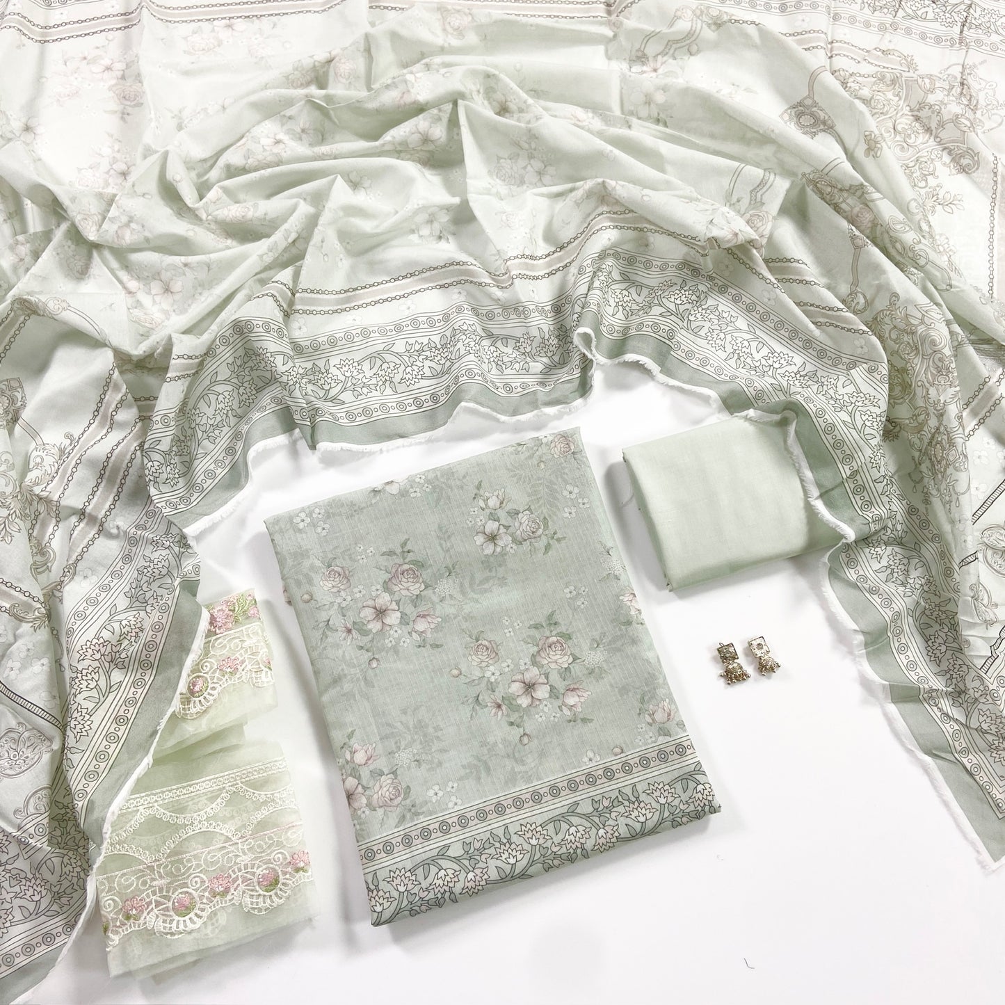 Shanaya Digital Emb Lawn 3PC