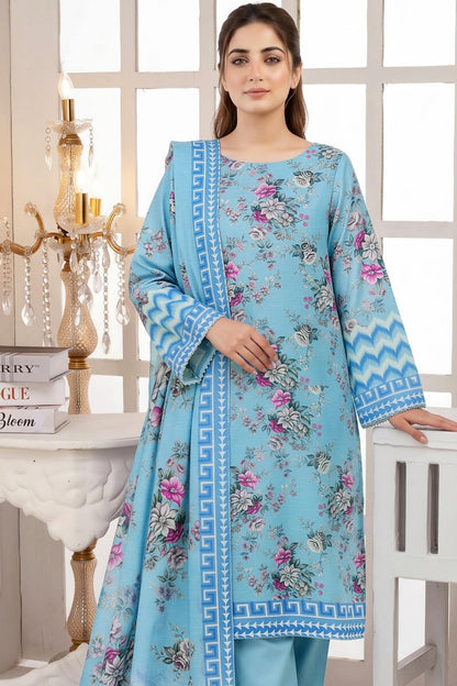 Mashaim Digital Printed Khaddar 3PC