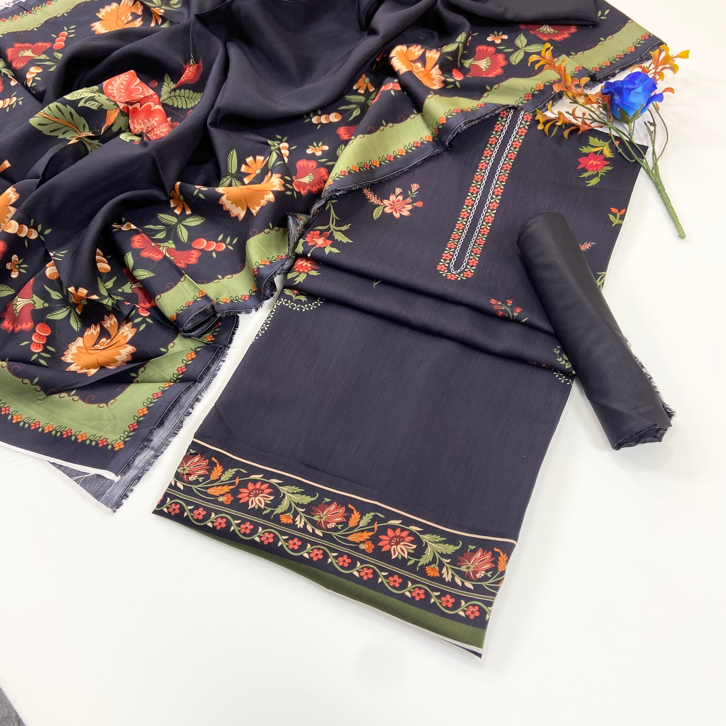 Zareen By Shanaya Digital Printed Viscose 3PC
