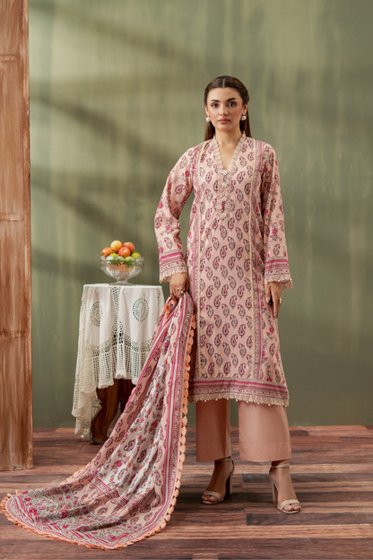 Mausummery Digital Printed Lawn 3PC